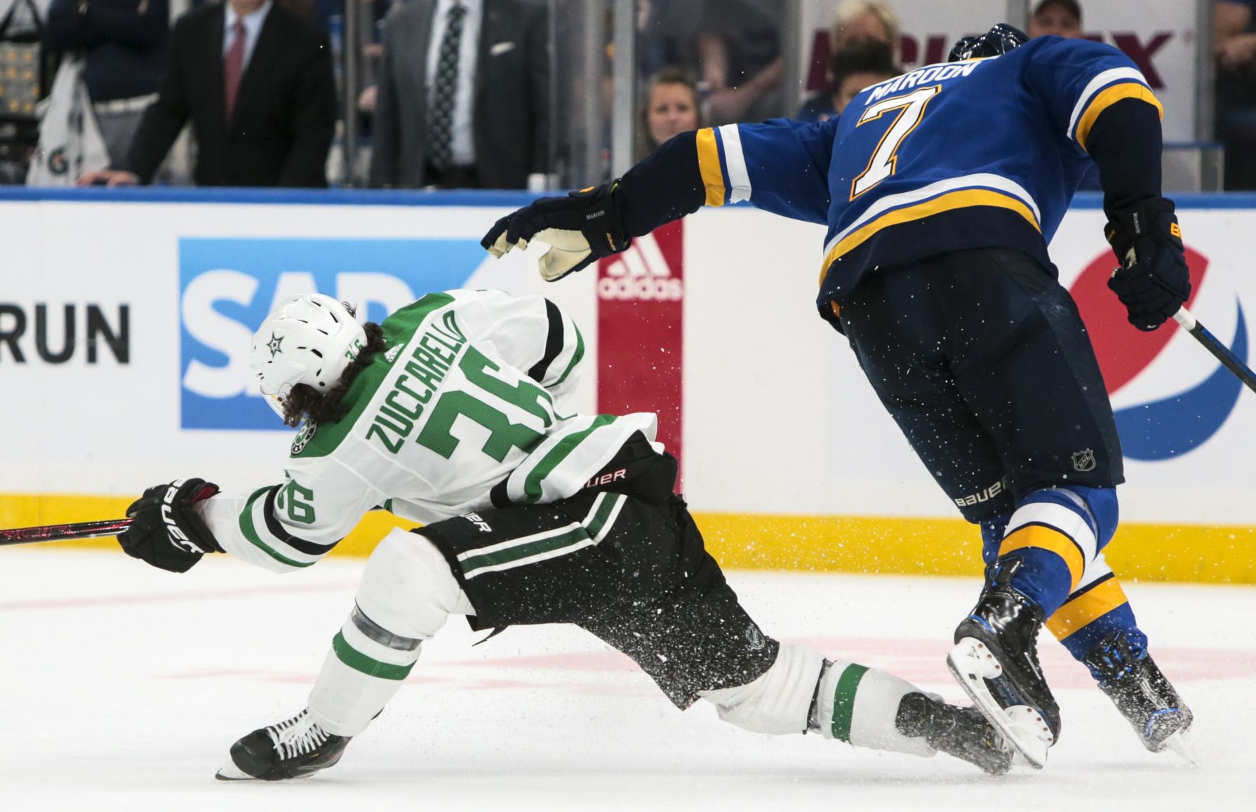 Blues face off with Stars in Game 7